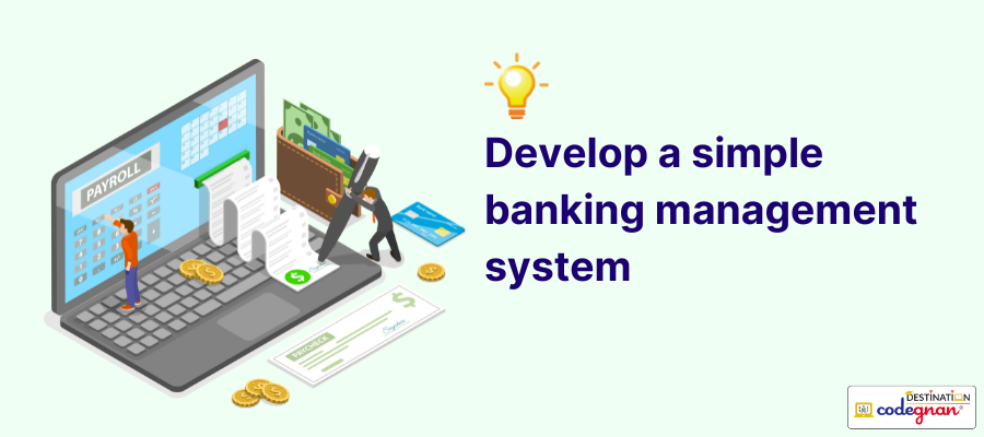 Banking management system using c