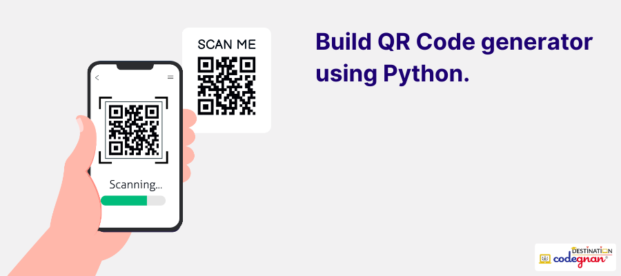 Build QR Code generator using Python