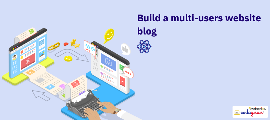 Build a multi-users website blog