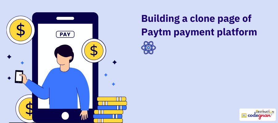 Building a clone page of Paytm payment platform
