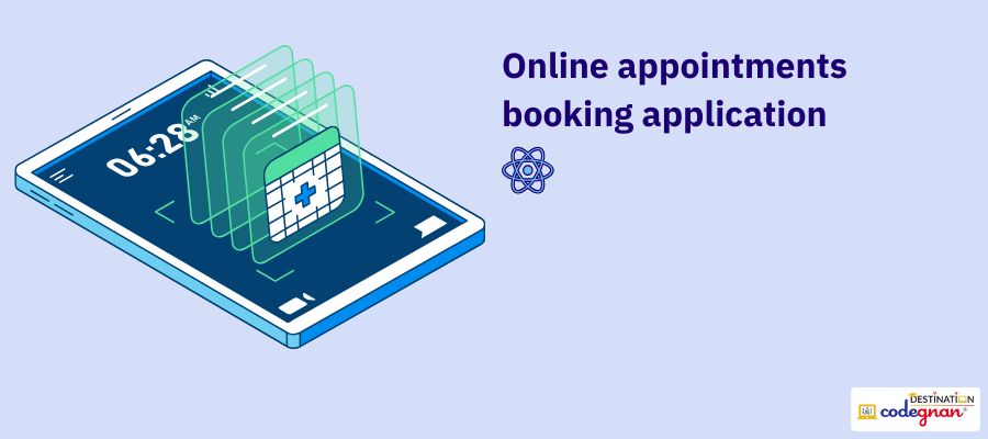 Online appointments booking application