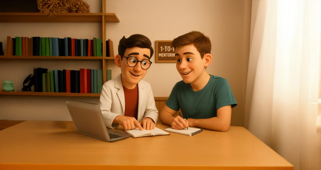 1-to-1 mentoring