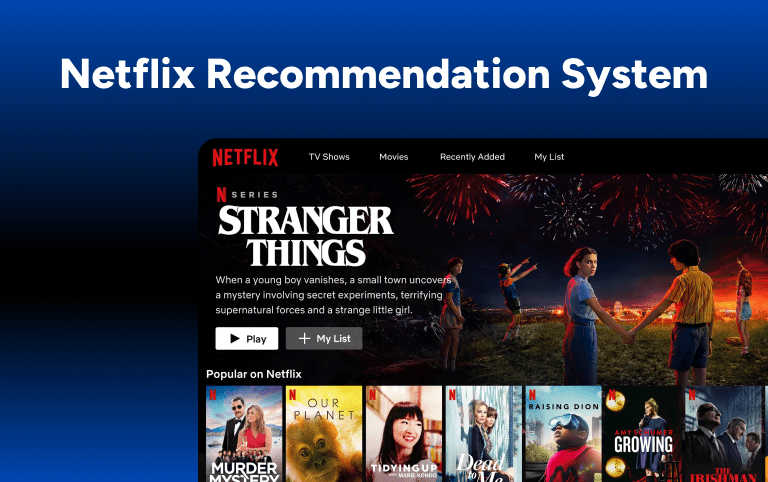Netflix recommendation system
