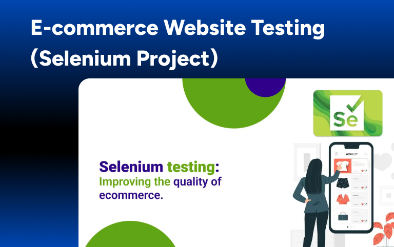 E-commerce website testing (Selenium project)