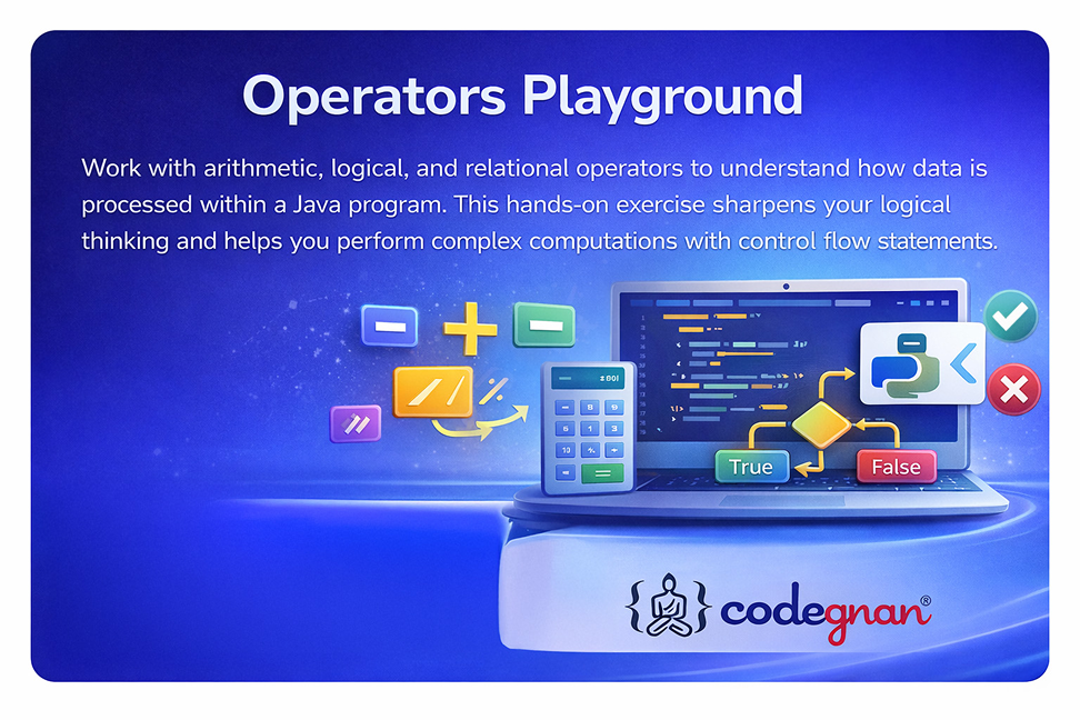 Operators Playground