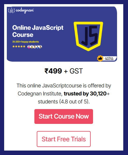 Online JavaScript Course