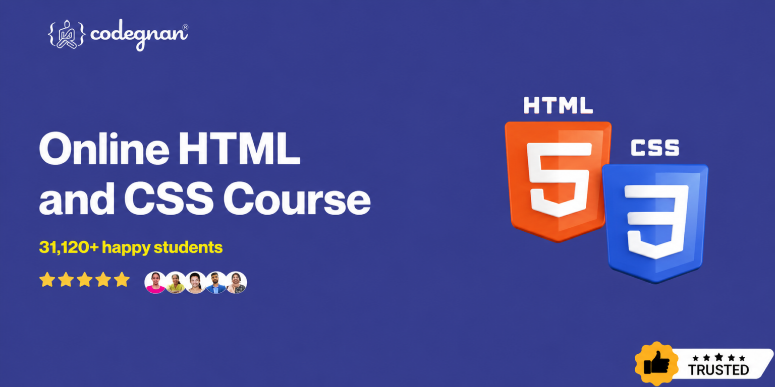 Online HTML and CSS Course