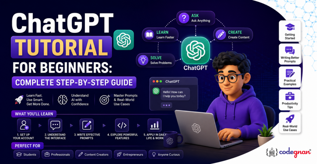 ChatGPT tutorial for beginners