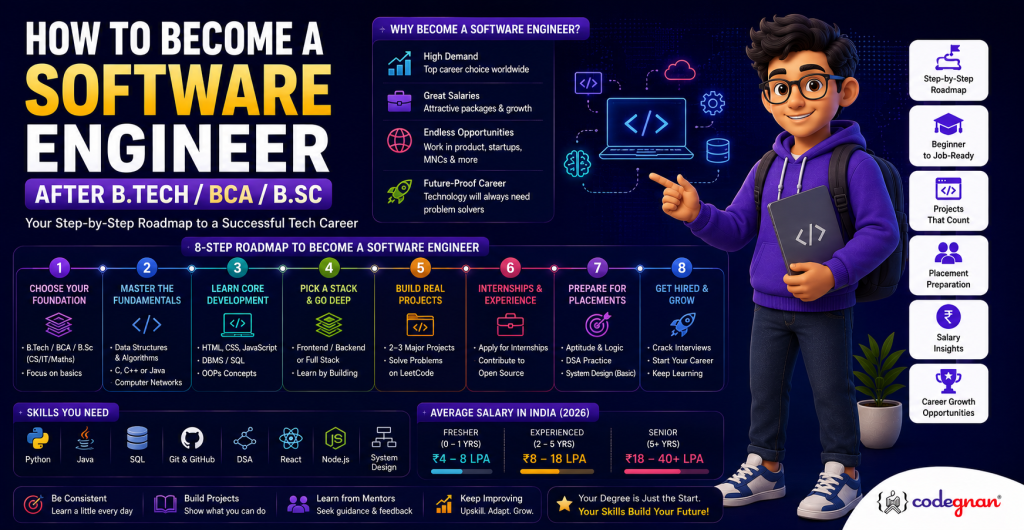 Software Engineering Roadmap After Graduation